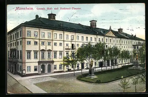 AK Mannheim, Grossh. Hof- und Nationaltheater