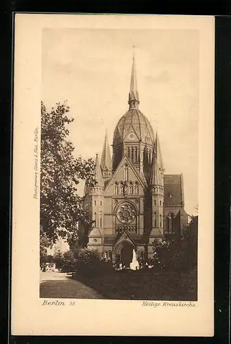 AK Berlin-Kreuzberg, Heilige Kreuzkirche