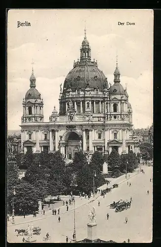 AK Berlin, Blick zum Dom