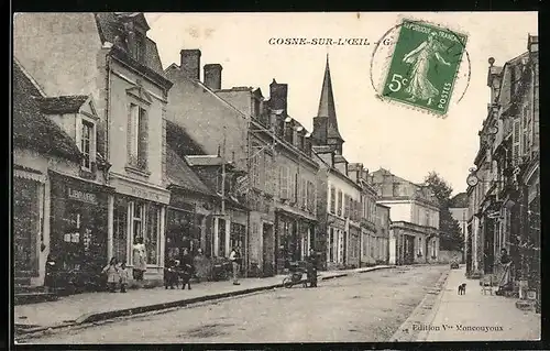 AK Cosne-sur-L`Oeil, Strassenpartie