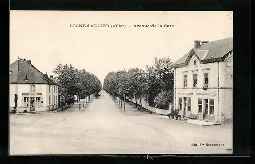 AK Cosne-d`Allier, Avenue de la Gare