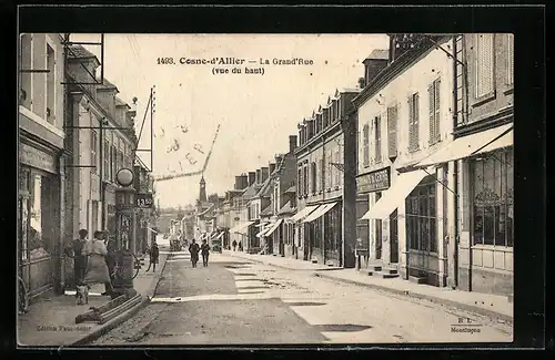 AK Cosne-d`Allier, La Grand`Rue