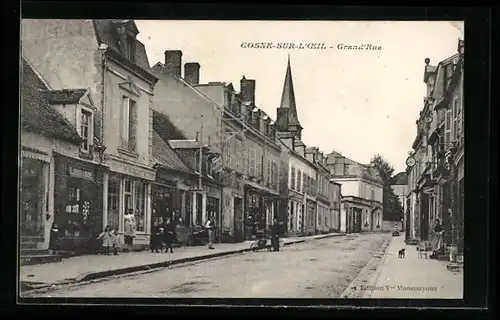 AK Cosne-sur-L`Oeil, Grand`Rue