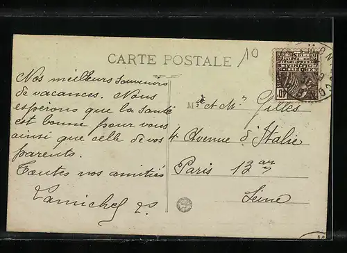 AK Vallon-en-Sully, Route de St-Vite