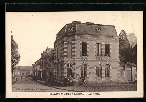 AK Vallon-en-Sully, La Poste