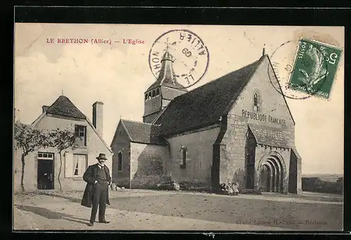 AK Le Brethon, L`Èglise