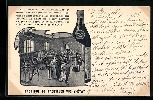 AK Vichy, La Pastillerie de l`Etat