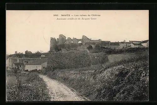 AK Naves, Les ruines du Chateau