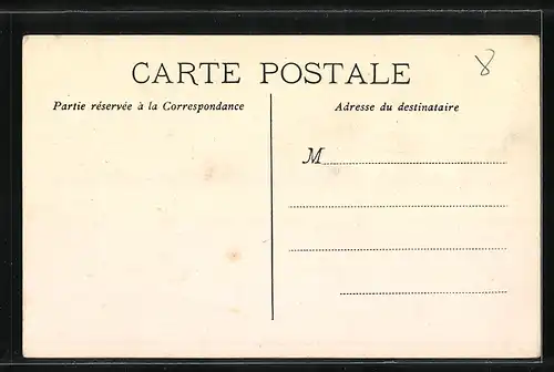 AK La Prugne, Vue panoramique de Bourg