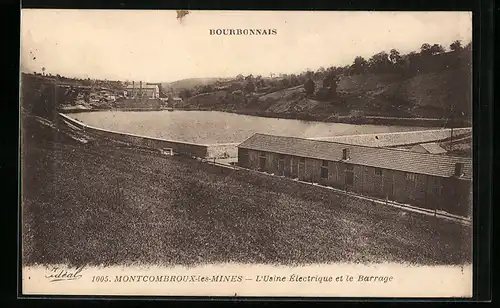 AK Montcombroux-les-Mines, L`Usine Èlectrique et le Barrage