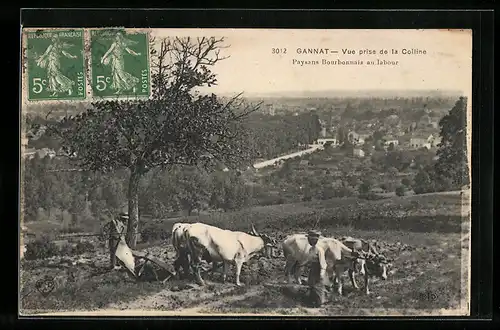 AK Gannat, Vue prise de la Colline