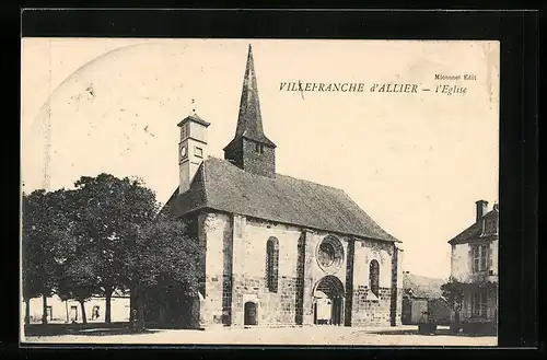 AK Villefranche d`Allier, L`Eglise