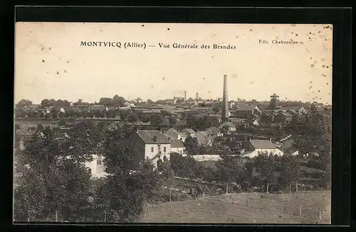 AK Montvicq, Vue Gènèrale des Brandes