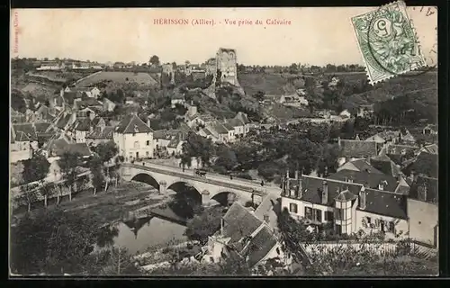AK Hèrisson, Vue prise du Calvaire