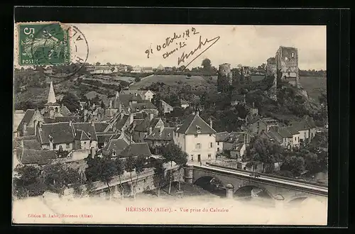 AK Hèrisson, Vue prise du Calvaire