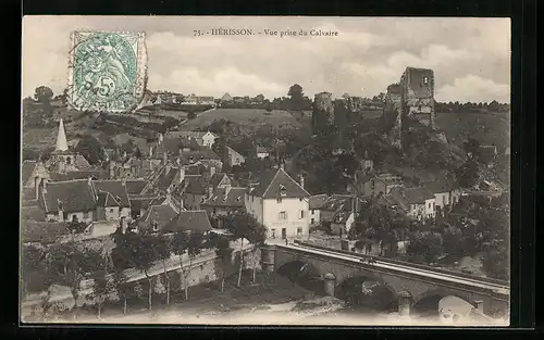 AK Hèrisson, Vue prise du Calvaire