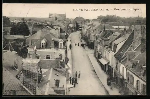 AK Cosne-d`Allier, Vue panoramique