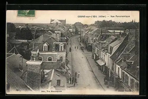 AK Cosne-sur-l'Oeil, Vue Panoramique