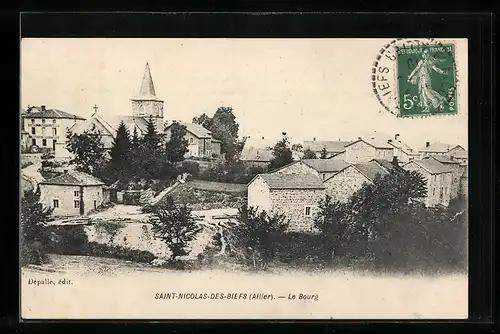 AK Saint-Nicolas-des-Biefs, Le Bourg