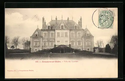 AK Dompierre-sur-Besbre, Villa des Lorettes