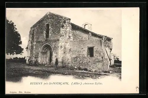 AK Reugny, Ancienne Eglise