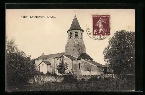 AK Breuilly-Cesset, L`Eglise