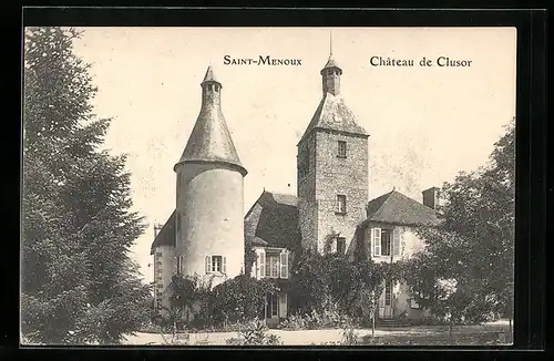 AK Saint-Menoux, Chateau de Clusor