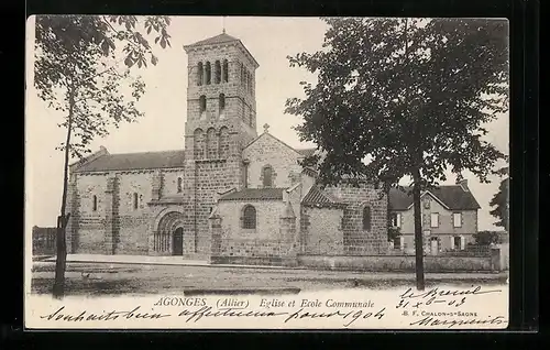 AK Gonges, Eglise et Ecole Communale