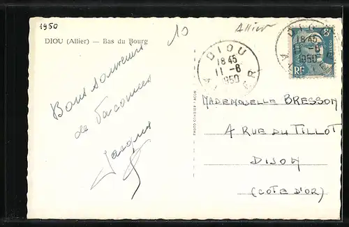 AK Diou, Bas du Bourg