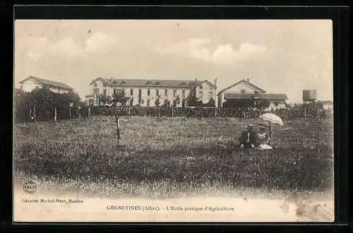 AK Gennetines, L`Ecole pratique d`Agriculture