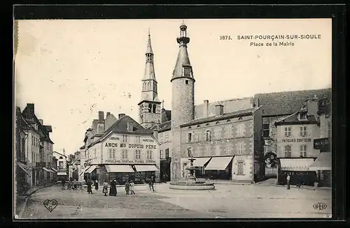AK Saint-Pourcain-sur-Sioule, Place de la Mairie