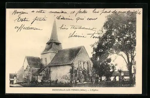 AK Deneuille-les-Mines, L`Eglise