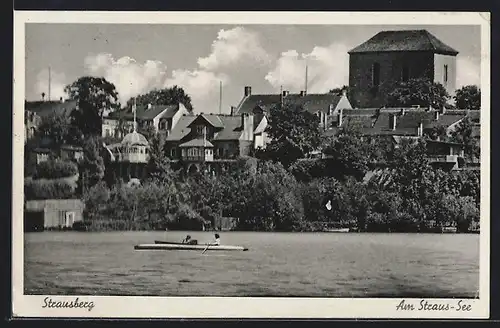 AK Strausberg, Partie am Straus-See