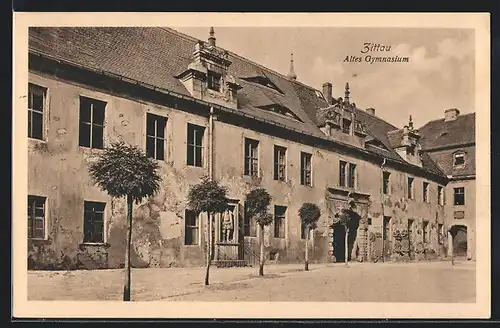 AK Zittau, Partie am alten Gymnasium