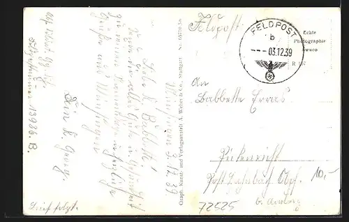 AK Münsingen, Ortsansicht