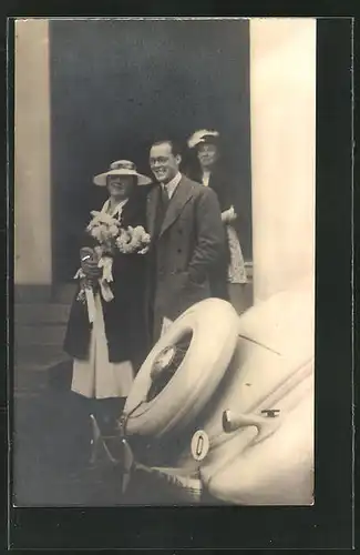 AK Verlobung Prinzessin Juliana von den Niederlanden mit Prinz Bernhard von Lippe 8.9.1936