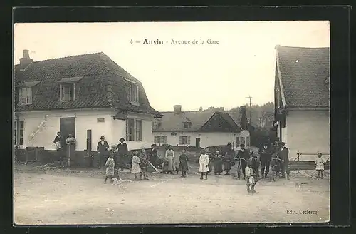 AK Anvin, Avenue de la Gare