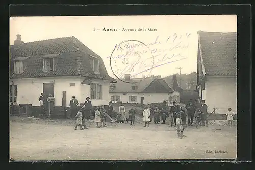AK Anvin, Avenue de la Gare