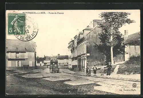 AK Montreuil-sur-Mer, Porte de France