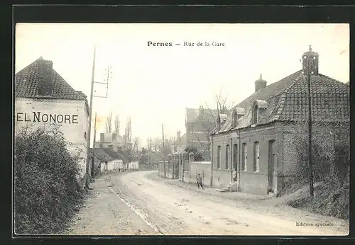 AK Pernes, Rue de la Gare