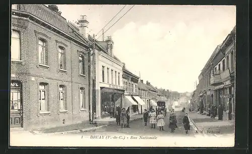 AK Bruay, Rue Nationale