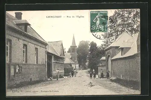 AK Liencourt, Rue de l`Eglise