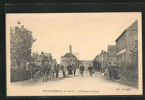 AK Fouquereuil, Place de la Gare