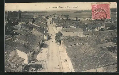 AK Lacroix-sur-Meuse, Vue générale