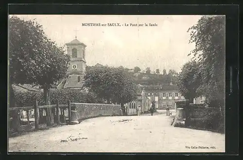 AK Montiers-sur-Saulx, Le Pont sur la Saulx
