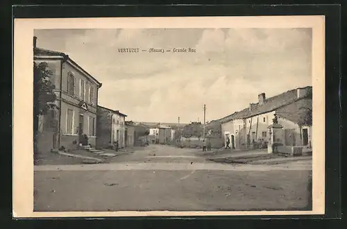 AK Vertuzet, Grande Rue, Strassenpartie