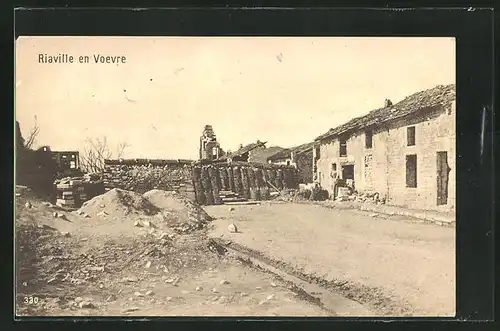 AK Riaville, Les Maisons détruites