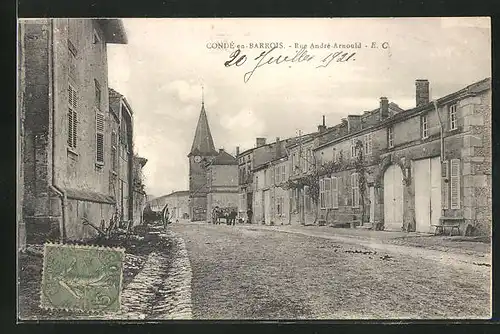 AK Condé-en-Barrois, Rue André-Arnould, Strassenpartie