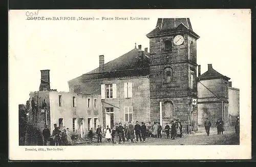 AK Condé-en-Barrois, Place Henri Estienne