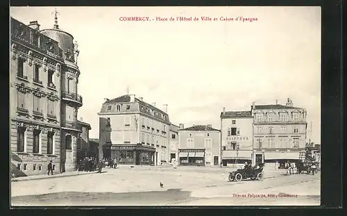 AK Commercy, Place de l`Hôtel de Ville et Caisse d`Epargne